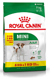 8 + 1 kg Royal Canin hondenvoer Mini Adult