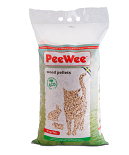 PeeWee kattenbakvulling Houtkorrels 9 kg
