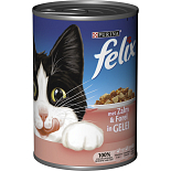 Felix kattenvoer in Gelei Zalm en Forel 400 gr