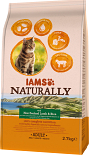 IAMS Naturally kattenvoer Adult Lamb & Rice 2,7 kg