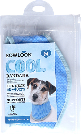 Kowloon Cool Bandana PVA Blauw