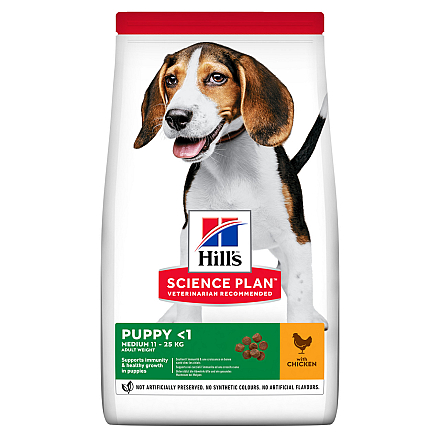 Hill's Science Plan Puppy Medium kip <br>18 kg