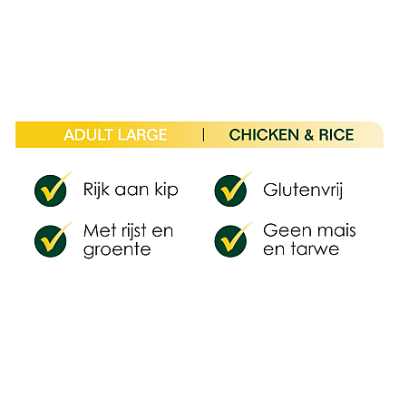 Premium Care Original Adult Large Chicken & Rice 3 kg